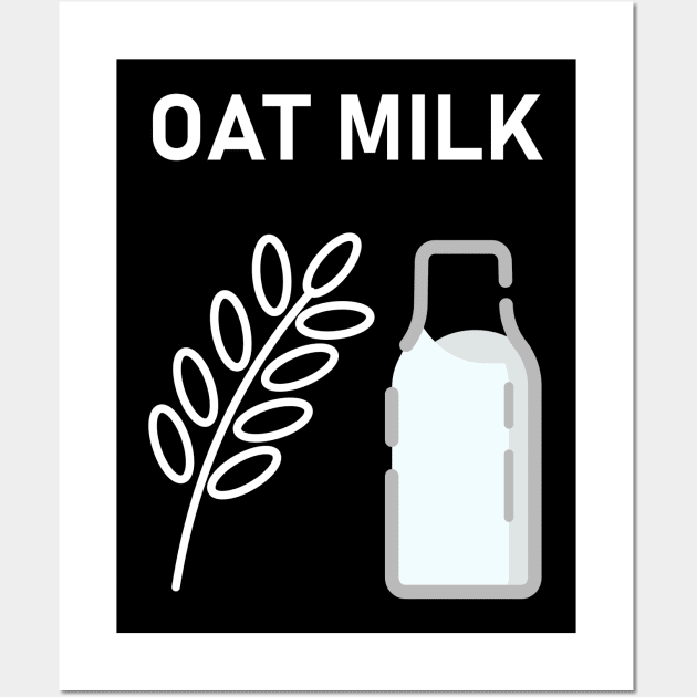 Oat milk vegan Wall Art by Imutobi